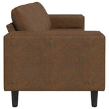 Divano per Soggiorno Marrone 250 x 77 x 76 cm