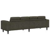 Divano per Soggiorno Verde militare 250 x 77 x 76 cm