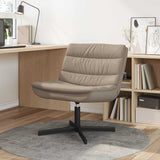 Sedia girevole Cappuccino 63 x 75 x 76 cm Similpelle