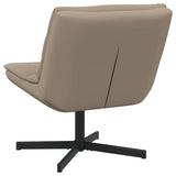 Sedia girevole Cappuccino 63 x 75 x 76 cm Similpelle