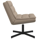 Sedia girevole Cappuccino 63 x 75 x 76 cm Similpelle