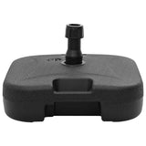 Base per Parasol da Esterno Nero 45 x 45 x 29.5 cm Plastica
