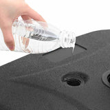 Base per Parasol da Esterno Nero 45 x 45 x 29.5 cm Plastica