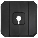 Set di Base per Ombrellone Alveare 4 pcs Nero 98 x 98 x 13 cm