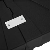 Set di Base per Ombrellone Alveare 2 pcs Nero 88 x 88 x 19 cm