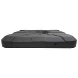 Set Base Ombrello 2 pcs Nero 88.5 x 88.5 x 12 cm Plastica
