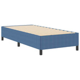 Letto a molle Blu 80 x 200 cm Tessuto in Cords