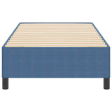 Letto a molle Blu 80 x 200 cm Tessuto in Cords