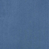 Letto a molle Blu 80 x 200 cm Tessuto in Cords