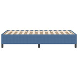 Letto a molle Blu 80 x 200 cm Tessuto in Cords