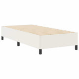 Letto a molle Crema 90 x 200 cm Tessuto in Cords
