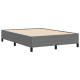 Letto a molle Grigio Chiaro 140 x 190 cm Tessuto in Cords