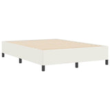 Letto a molle Crema 160 x 200 cm Tessuto in Cords