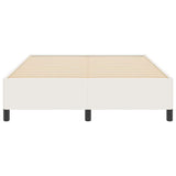 Letto a molle Crema 160 x 200 cm Tessuto in Cords