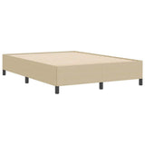 Letto a molle Grigio Verde 160 x 200 cm Tessuto in Cords