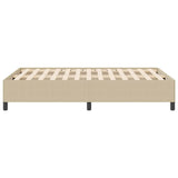 Letto a molle Grigio Verde 160 x 200 cm Tessuto in Cords