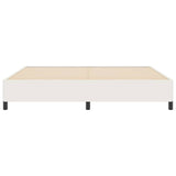 Letto a molle Crema 200 x 200 cm Tessuto in Cords