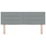 Testiera Grigio chiaro 160 cm Tessuto
