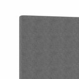 Testiera con testiera Grigio chiaro 180 cm Pelle Sintetica