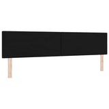 Testiera Nero 200 cm Velluto