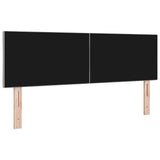 Testiera con testiera Grigio chiaro 160 cm Pelle Sintetica