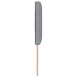 Testiera con testiera Grigio chiaro 160 cm Pelle Sintetica