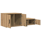 Armadio 2 pcs Rovere artigianale 127 x 41 x 40 cm