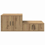 Armadio 2 pcs Rovere artigianale 127 x 41 x 40 cm