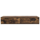 Cassetti per letto con cassetto Rovere fumé 80 x 36,5 x 16,5 cm