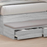 Cassetti per letto Grigio Sonoma 80 x 36,5 x 16,5 cm