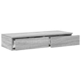 Cassetti per letto Grigio Sonoma 80 x 36,5 x 16,5 cm