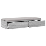 Cassetti per letto Grigio Sonoma 90 x 36,5 x 16,5 cm