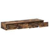 Cassetti per letto Rovere fumé 120 x 36,5 x 16,5 cm