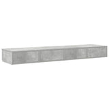 Cassetti per letto Grigio cemento 150 x 36,5 x 16,5 cm