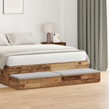 Cassetti per letto Legno vecchio 150 x 36,5 x 16,5 cm