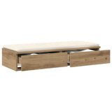 Cassetti per letto Rovere artigianale 75 x 36,5 x 16,5 cm