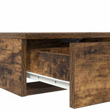 Cassetti per letto Rovere fumé 180 x 36,5 x 16,5 cm