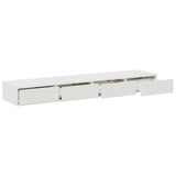 Cassetti per letto con cassetto Bianco 135 x 36,5 x 16,5 cm