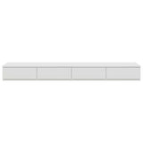 Cassetti per letto con cassetto Bianco 135 x 36,5 x 16,5 cm