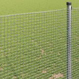 Recinzione in Rete Saldato Argento 1.6 x 25 m