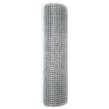 Recinzione in Rete Saldato 5000 x 80 cm Argento