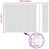 Recinzione in Rete Saldato Verde 1.5 x 50 m