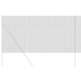 Recinzione in Rete Saldato 1000 x 140 cm Grigio