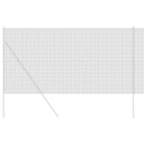 Recinzione in Rete Saldato 5000 x 120 cm Grigio