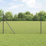 Recinzione in Rete Saldato 5000 x 140 cm Grigio