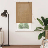 Tenda a rullo Marrone 80 x 220 cm Bambù