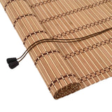 Tenda a rullo con tende Natura 120 x 160 cm Bambù