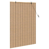 Tenda a rullo con tende Natura 120 x 160 cm Bambù