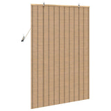 Tenda a rullo con tende Natura 120 x 160 cm Bambù