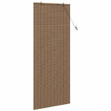 Tenda a rullo con tende Marrone 80 x 220 cm Bambù